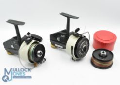 Abu Cardinal 66 vintage spinning reel, fully working drag and ratchet, indistinct foot stamp, some