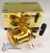 Penn International 11, 70VS, 2 speed Luxury Tournament big game reel, in as new condition, strike