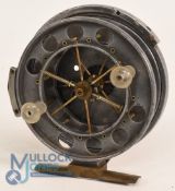 S Allcock & Co Ltd Redditch - a modified Aerial alloy centre pin reel, 4
