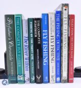 10x Books on Fishing - Tales from the River Bank 1997 John Bailey, The Sotherby's Guide to Fly-