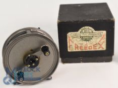 J W Young & Sons Ltd Redditch Freedex alloy general salmon and spinning casting reel, 4