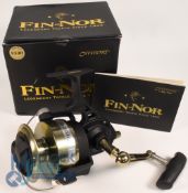 Fin Nor 9500 Offshore spinning reel, in as new condition, stainless steel drive gear, pinion and