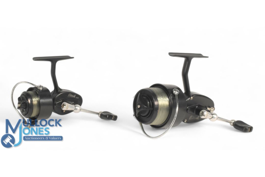 2x Mitchell Fishing Spinning Reels 308 Prince LHW very clean still retaining the company logo - Image 1 of 2