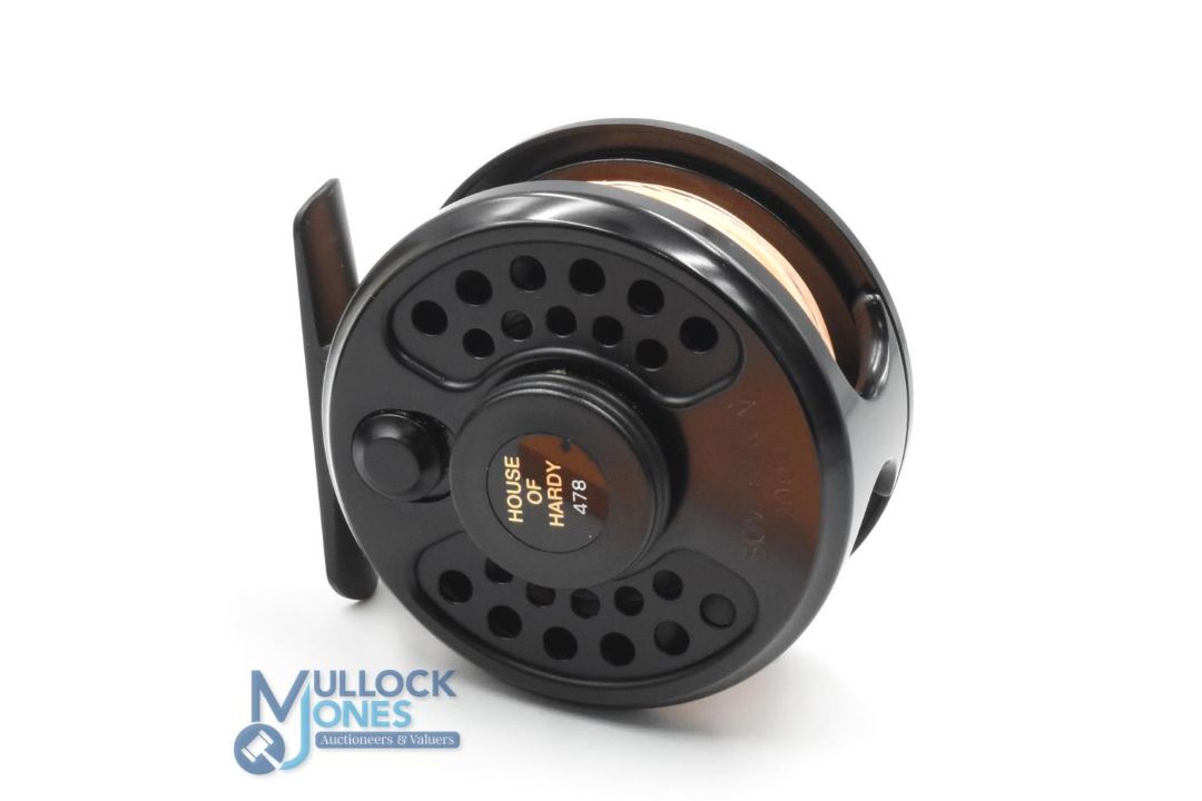 Hardy Bros "The Sovereign 2000" No 478 limited edition alloy 2/3/4# trout fly reel, 3 7/8" - Image 2 of 2