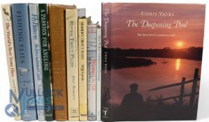 20x Fishing Books - The Deepening Pool 1990 Chris Yates, Dick Walker's Modern Fly Dressings 1980,