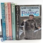 5x Fishing Books: Salmon Arthur Oglesby 1974, The Trout and Salmon Handbook Robin Ade 1989, Salmon &