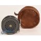 Hardy Perfect 3 1/8" left hand wind alloy trout fly reel, fine condition, good agate line guide, rim - Image 1 of 2