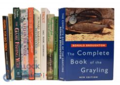 10x Books on Fishing - Fishing For Big Tench 1986 Barrie Rickards, Ray Webb & Martin Gay, Grayling