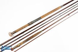 W Garden Maker Aberdeen greenheart salmon fly rod - 16' 3pc with spare tip, 26