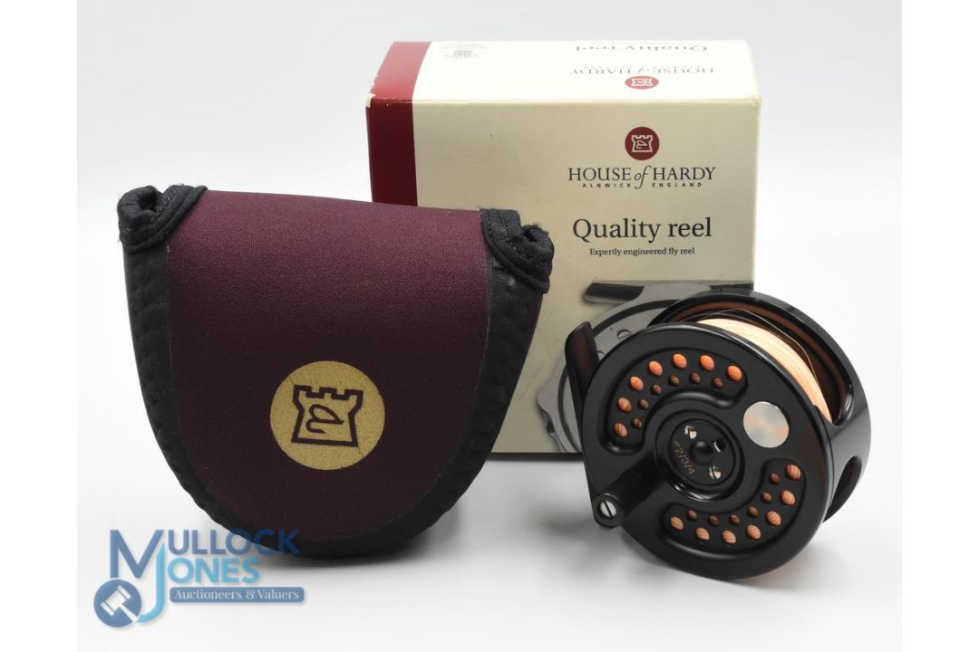 Hardy Bros "The Sovereign 2000" No 478 limited edition alloy 2/3/4# trout fly reel, 3 7/8" - Image 1 of 2