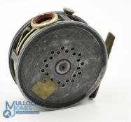 The Helical Casting Reel Co, Redditch, alloy trout fly reel, 3 1/2