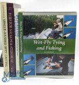 Flyfishing Flycasting Books, to include Flycasting Handbook Peter Mackenzie Philps 1991, Flies for
