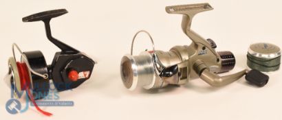Mitchell MC4000 Spool Concepts fixed spool reel - good bail, rear tensioner with spare spool and