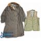 Two Barbour Wax Waistcoats, a green and a blue Westmorland, in used condition, no obvious faults - Image 2 of 2
