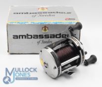 Abu Ambassadeur 6500 C3 multiplier - Seat No 990503, twin handles, spindle tensioner. In original