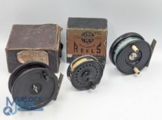 Allcock Aerialite Bakelite reel 3 3/4