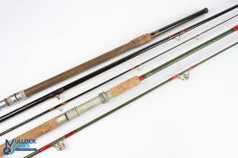 A pair of Apollo Steel rods, as follows: 11' float rod, 21