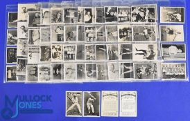 1935 J A Pattrelouex Sporting Events and Stars Cigarette Cards, full set of 96 cards. G