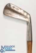 Unusual H Williamson Parkstone GC Dorset Patent 'Wepatem Model' showing a broad sole filled with