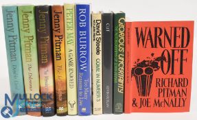 10x Books including seven signed - Warned Off 1992 Richard Pitman and Joe McNally, Glorious