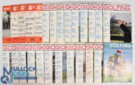 1962, 1963, 1964 Golfer Golf Monthly Magazines: 1962 3 copies only - January, March and November,