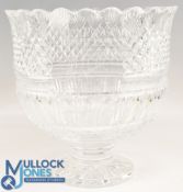 Allan Donald (South Africa) Cricket Benefit Year Punch Bowl by Waterford Size Height 25cms