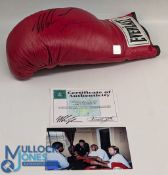 Everlast Size 12 Boxing Glove signed by Mike Tyson with Super Star Greetings 2001 lifetime