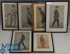 Vanity Fair Golf Prints Collection, a more modern selection to include, Muir, Hoylake, Jimmy, H