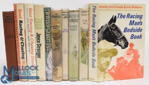 Ten Hardback Fiction and Non-Fiction Equine Books - The Racing Man's Bedside Book 1969 Dick