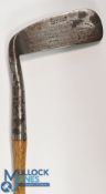 Left hand CK Hutchinson's putter for Lillywhite Frowd & Co London, showing the Gibson star mark,