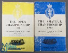 1958 Official Open Golf Championship programme - played at Royal Lytham and St Annes on Friday 4th
