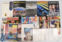 Olympic Games programmes, publications and brochures 1984-2014 plus various other sports magazines