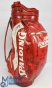 Multi-Signed Spalding Tour Edition Golf Bag features #50 signatures with legible signatures of Scott