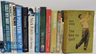 15x Golf Books - Dai Rees The Ket to Golf 1961, The Second Book of Gary Player's Golf Class 1969,
