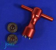 Rare Pair of Genuine Titleist Scotty Cameron Phosphorous Bronze Putter Weights - Newport Model