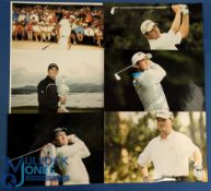 Collection of US and PGA Tour Golf Players colour press size photographs (6) to incl Bubba Watson