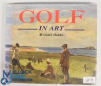 Michael Hobbs 'Golf in Art' golf book - publ'd in 1996 by Chartwell Books USA c/w dust jacket - an