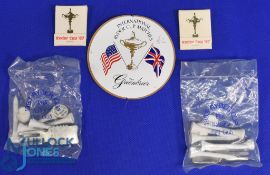 Collection of American Ryder Cup Souvenir Golf Items from the late 1970s and 1980s to incl 1979
