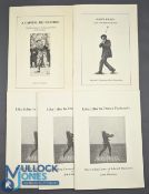 John F Moreton Golf Publication, to include James Braid Golf Course Designer 2007, paperback with