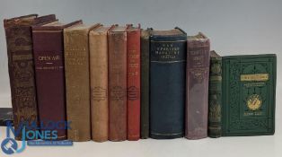Period Sports & Pastimes Books, a mixed lot to include Magic of Sport - Nat Gould 1909, Open Air