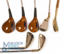 Full Set of limited editions QE2 'Swilken St Andrews' Special Golf Clubs - 3 wood to sand wedge,
