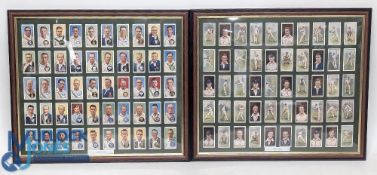 Player's Cricketers 1938 Cricket Cigarette Cards, plus Will's 1929 Cricketers, both full sets of