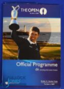 2009 Turnberry Open Golf Championship profusely signed programme - signed by over 30 players to incl