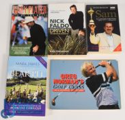 Interesting collection of signed softback golf books (5) - Gary Player - 