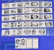 1959 Barrat & Co Giants of Sport Sweet Cards, a complete set of 50 cards. G