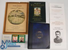 Cricket Collectables: a mixed lot to include the Art of Bradman 2003, 1980 the Centenary Test