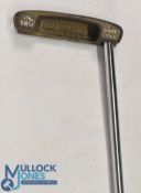 Ping 'Ball-Namic' MLT model putter showing the Box 1345 Scottsdale address stamped to the head, c/