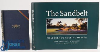 The History of Royal Melbourne Golf Club Volume II: 1941-1968 J.W Barnaby 1972, The Sandbelt