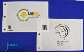 2012 TPC Scottsdale Waste Management Pheonix Open Golf Championship embroidered Pin Flag - won by