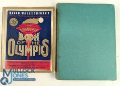 Book of the Olympics David Wallechinsky P/b 1984, plus sporting international Charles Harvey